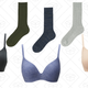 $2 men’s socks, $15 bras